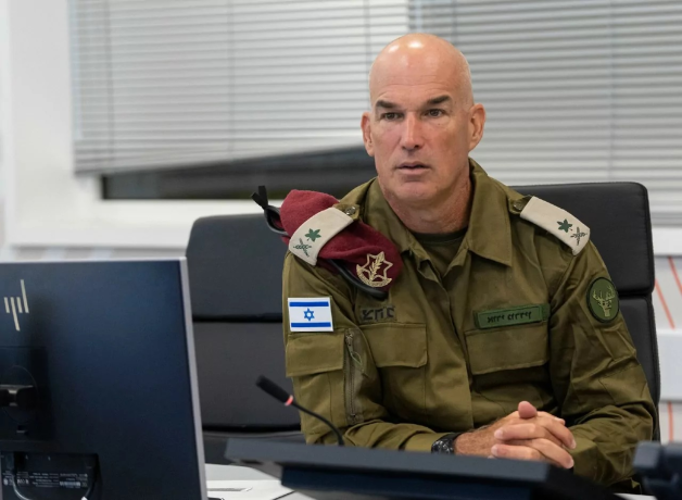 El-responsable-del-Comando-Norte-israeli-el-mayor-general-Ori-Gordin