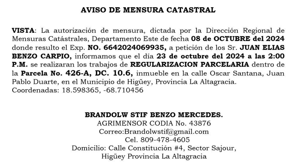 mensura 11 oct 3