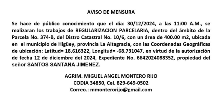 mensura miguel santos