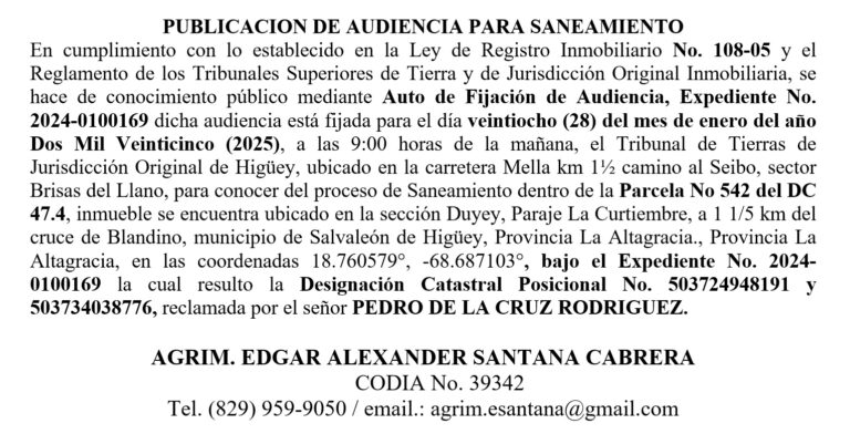 audiencia pedro 15 ene