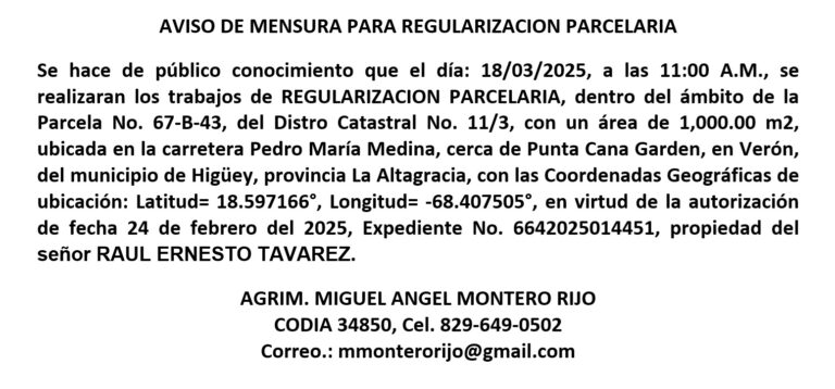 mensura raul 6 mar