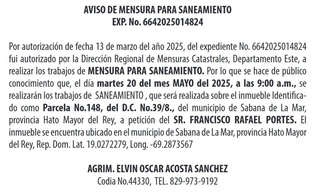 aviso mensura2404 elvin