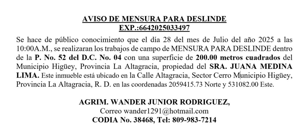 aviso wander 16jul 01