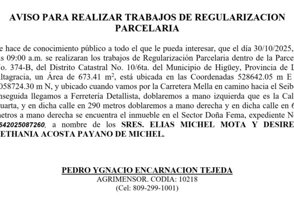 aviso 14 oct