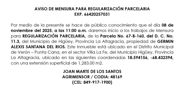 aviso joan germin 28 oct
