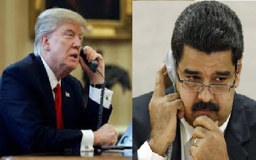 Maduro-y-Trump-hablando-por-telefono-e1764576129865