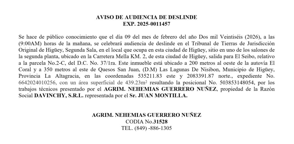 aviso 30 ene nehemias