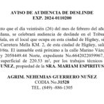 03 aviso nehemias mariam