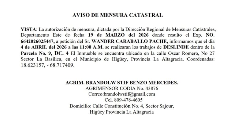 Aviso brandolw-wander 31mar