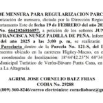 Aviso cornelio junior