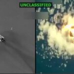 Momento-en-que-una-lancha-era-atacada-por-EE.UU_.-en-el-Caribe