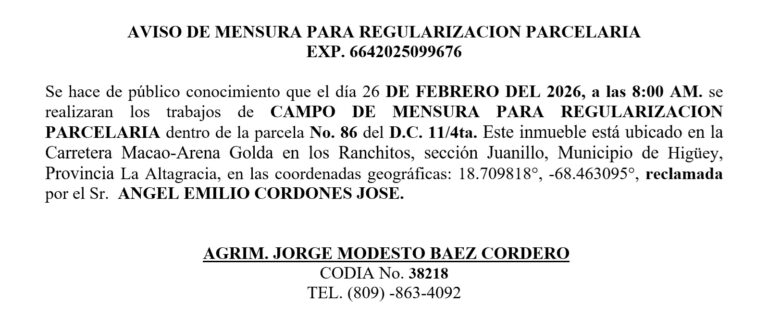 aviso jorge-angel 16 feb