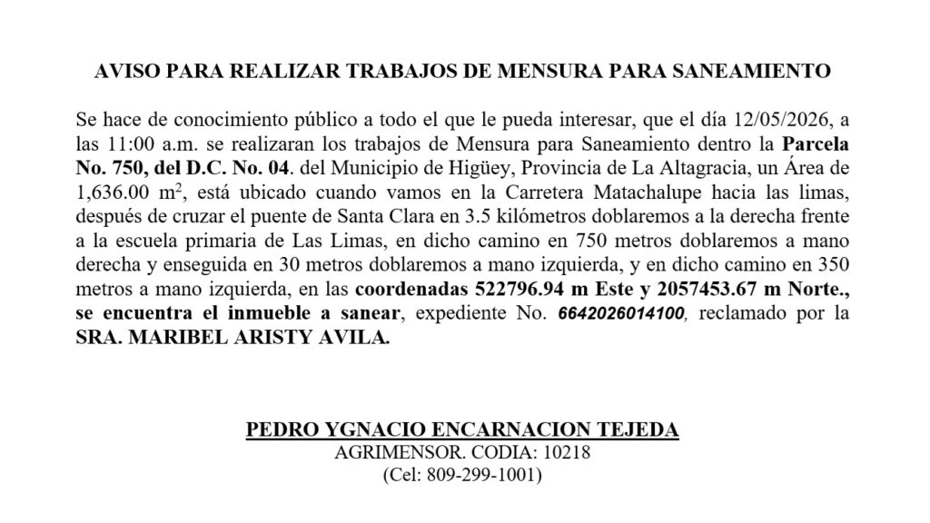 aviso pedro-maribel 23 abr