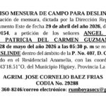 Aviso cornelio-angel 14may