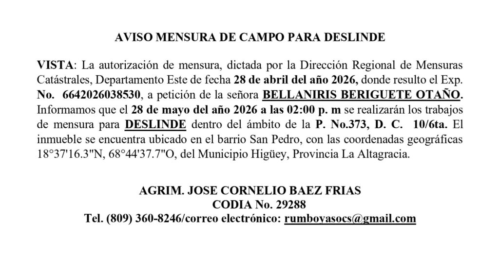 Aviso cornelio-belaniris 12may