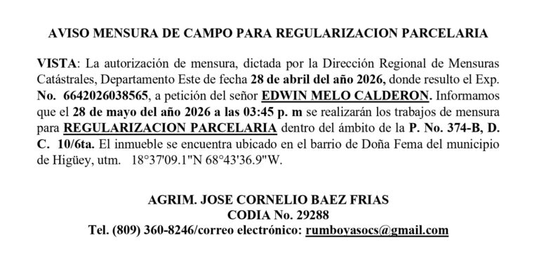 Aviso cornelio-edwin 12may
