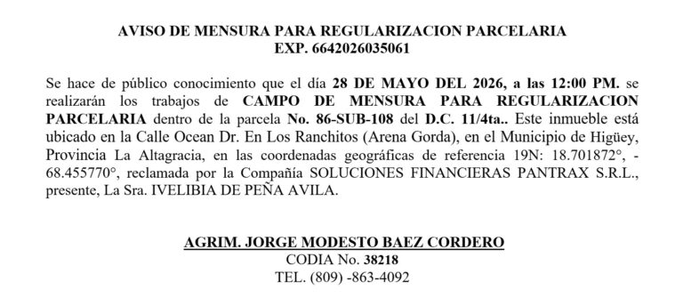 Aviso jorge-pantrax 19may