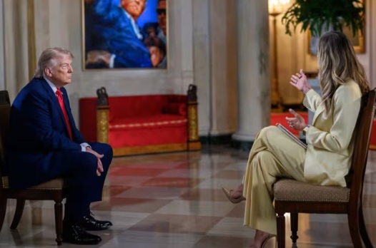 Trump-entrevistado
