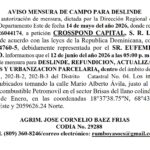 aviso cornelio-crosspond 25may