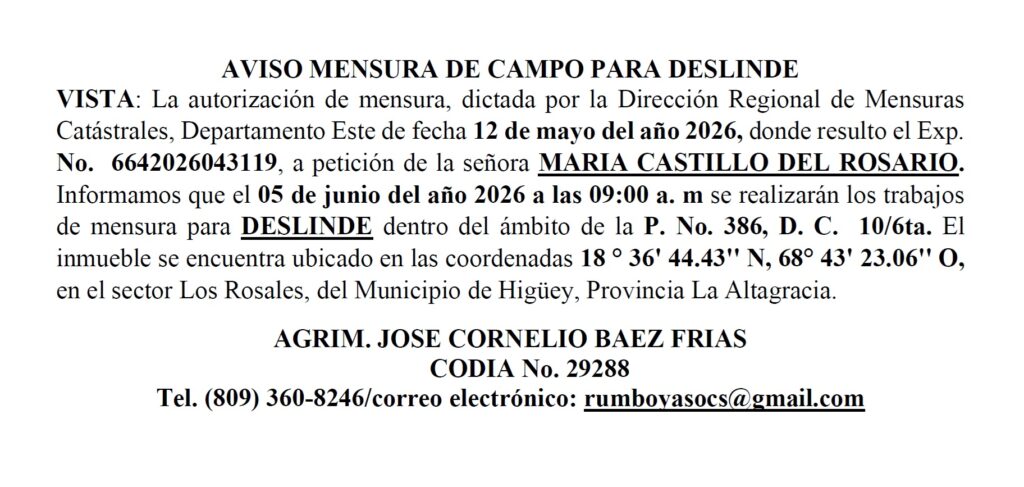 aviso cornelio-maria 25 may