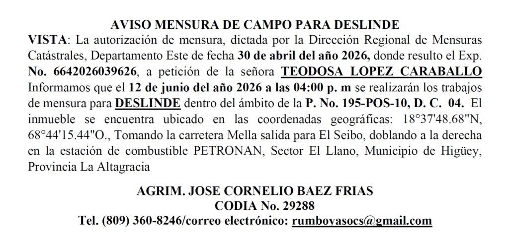 aviso cornelio-teodosa 25 may