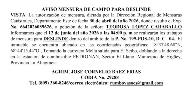 aviso cornelio-teodosa 25 may
