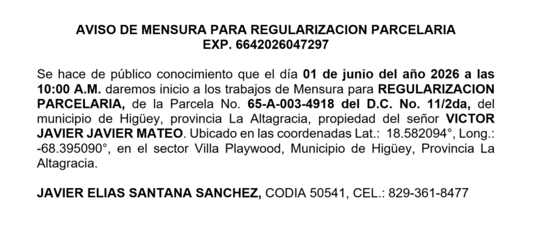 aviso javier-javier 21may