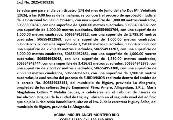 aviso montero 9jun