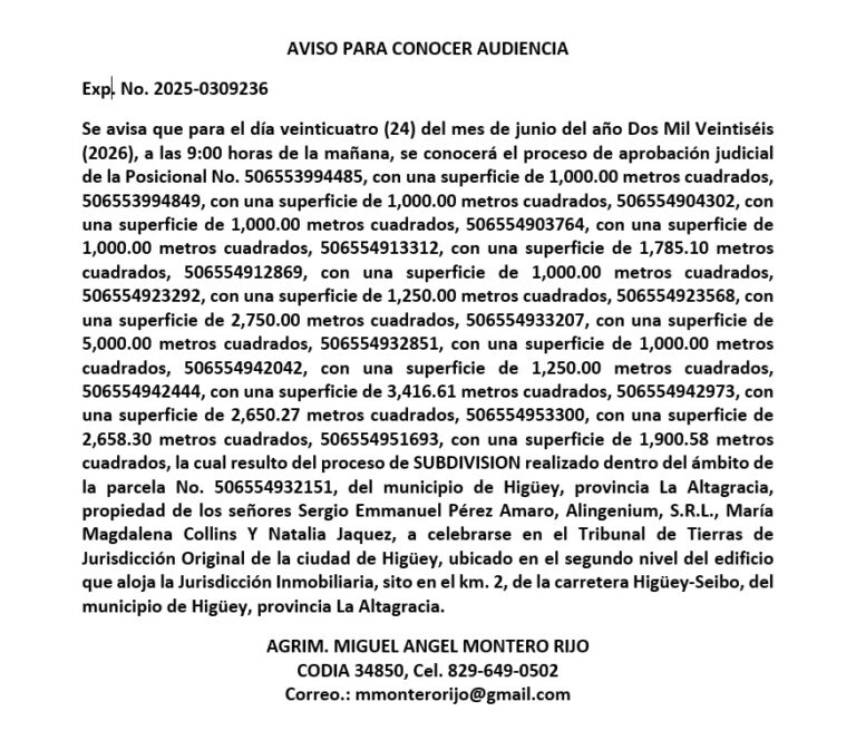aviso montero 9jun