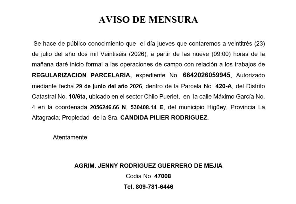 Aviso jenny-candida 10jul