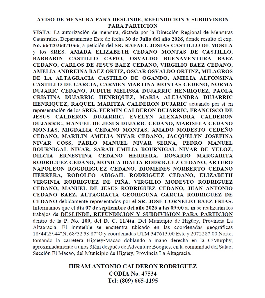 Aviso Hiram-Amada 21ago