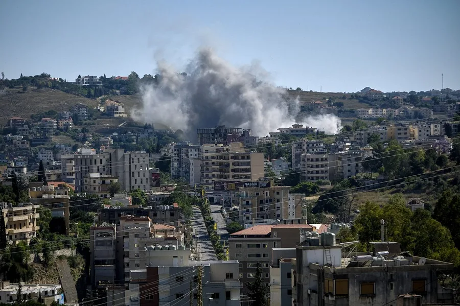 ISRAEL-ATAQUES-LIBANO-NABATIEH