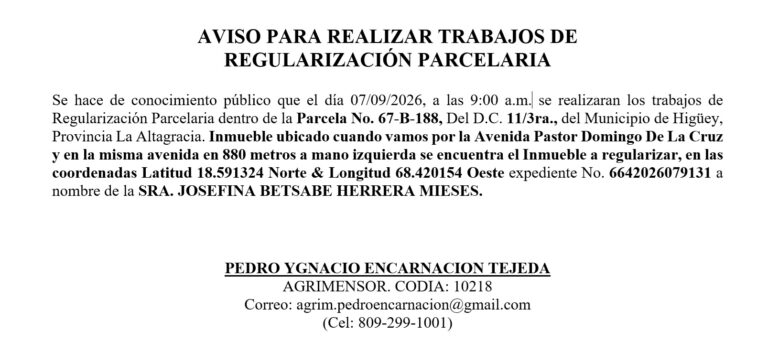 aviso pedro-josefina 27ago