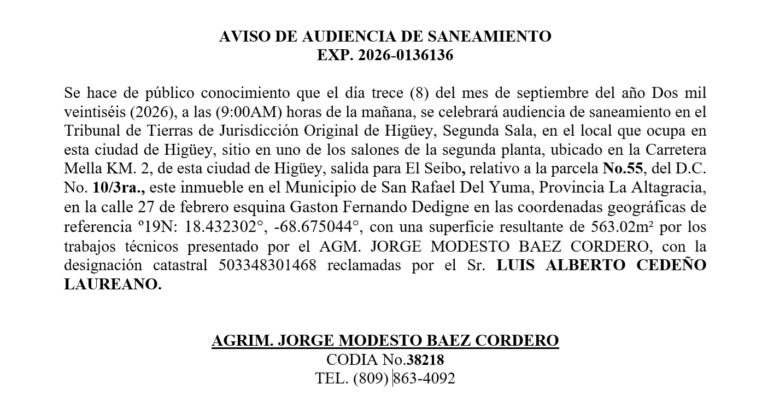 Aviso jorge - luis 28 ago