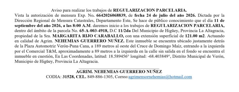 Aviso nehemias-margarita 31ago3