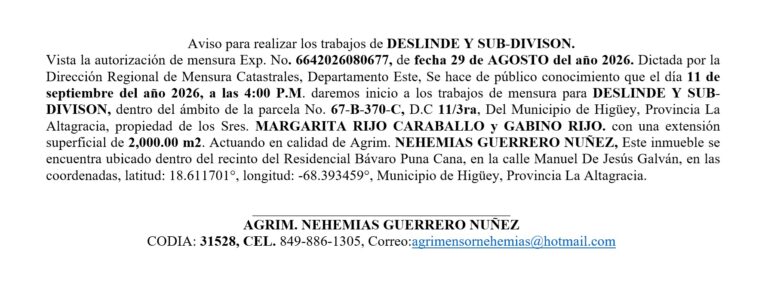 Aviso nehemias-margarita 31ago4