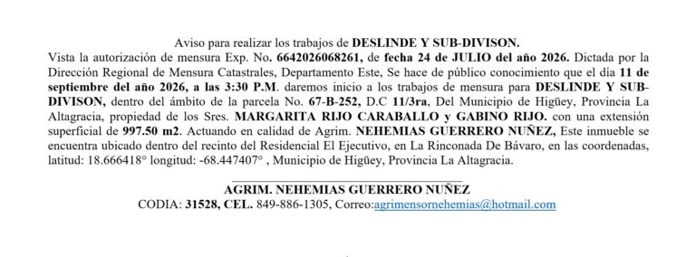 Aviso nehemias-margarita 31ago6