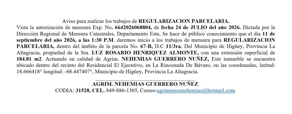 Aviso nehemias-margarita 31ago7