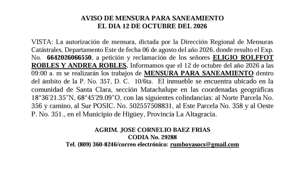 aviso cornelio-eligio 29sep