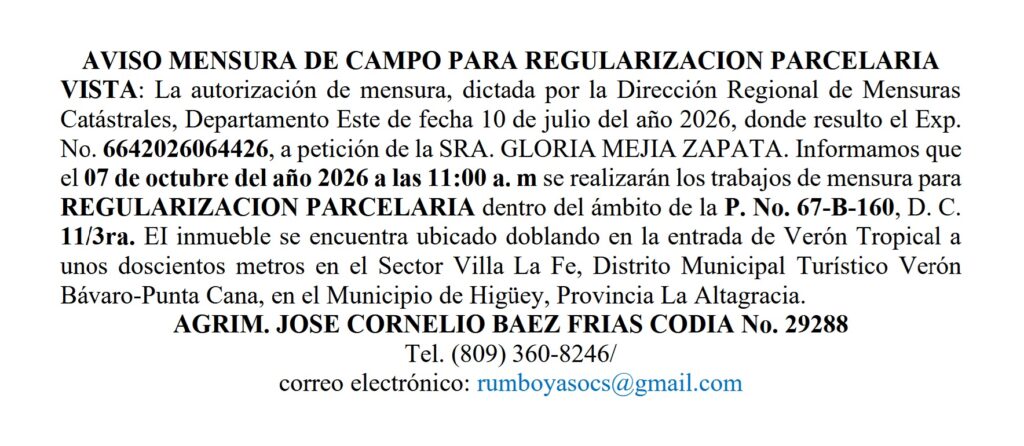 aviso cornelio-gloria 23sep