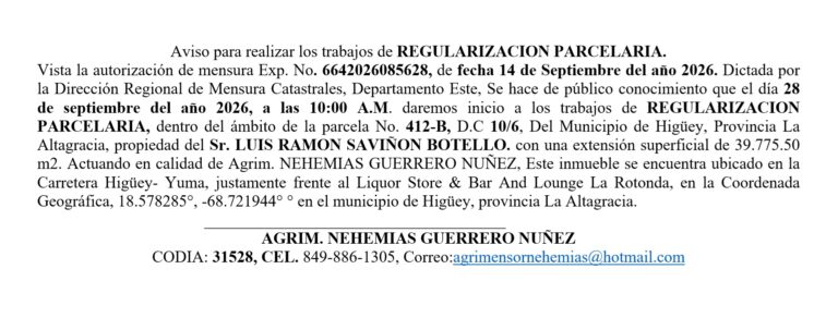 aviso nehemias-luis 16sep
