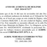 aviso nehemias-corporacion 25 oct